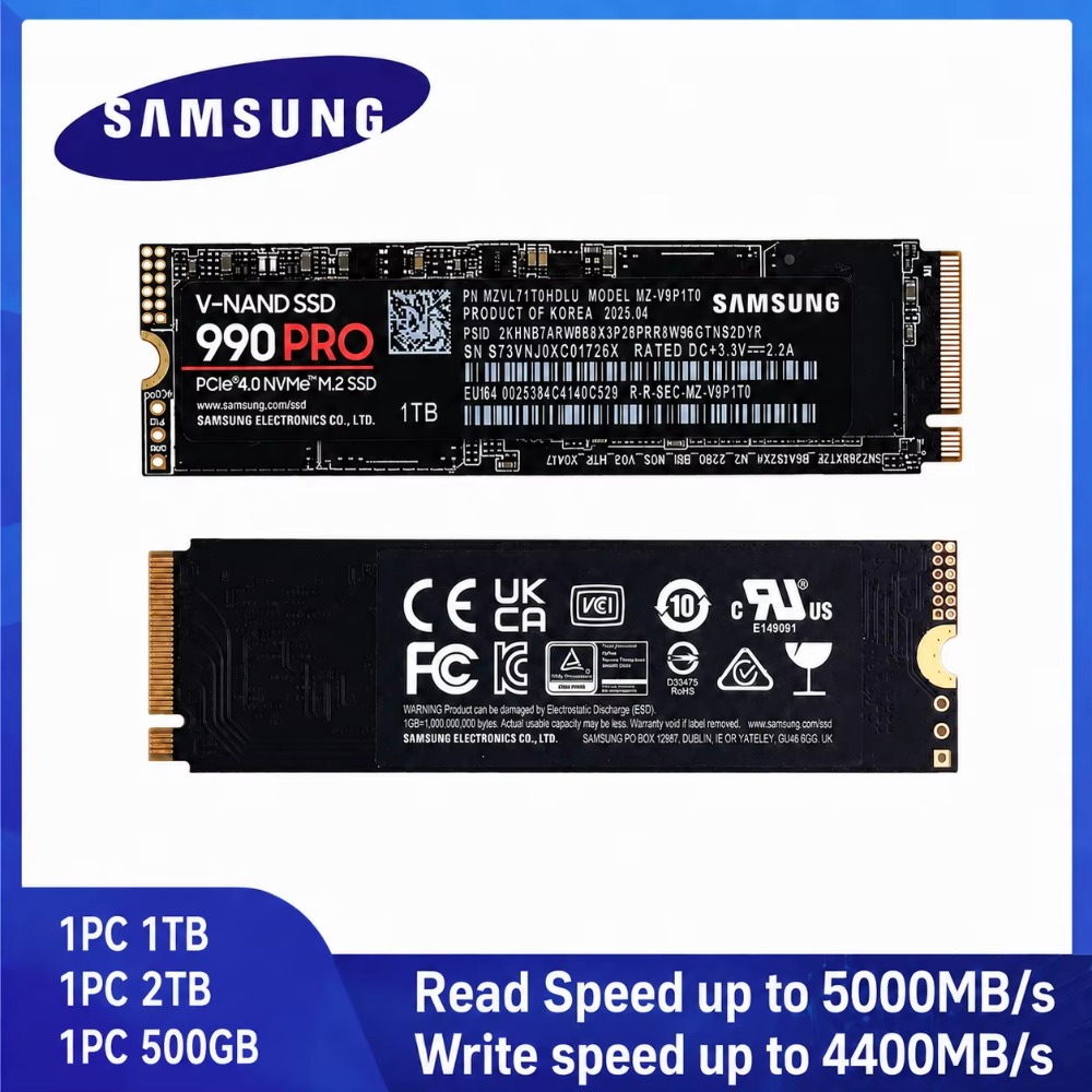 SAMSUNG 990 PRO M.2 2280 NVMe  - Samsung Ssd 990 Pro recensie en prijs