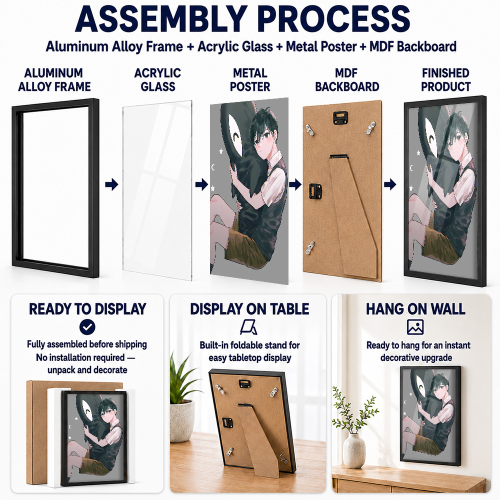 Omori: metalen posters met alu - Video Gaming & Esports Usd Acc recensie en prijs
